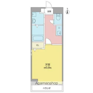 ウィステリア名東【2階】の間取り