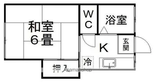 第2畠山アパート【203号室】の間取り