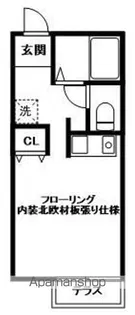 コーポ美樹【1階】の間取り