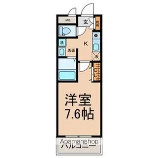 コートデリヴィエール上飯田【4階】の間取り