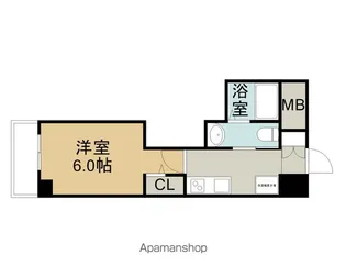 1Kの間取り画像