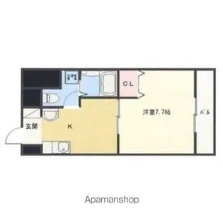 T’S DREAM名駅(メイエキ)【405号室】の間取り