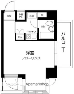 ライオンズプラザヨコハマ戸部【2階】の間取り