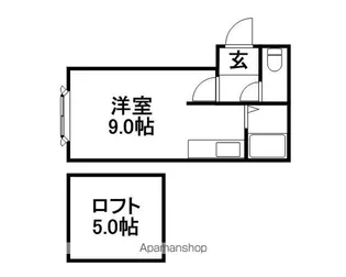 クレスト文京台【105号室】の間取り