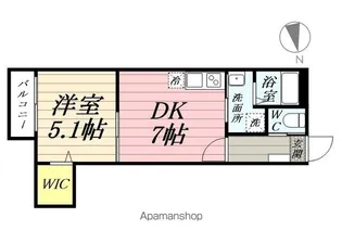 アーバンテラス稲毛天台【302号室】の間取り