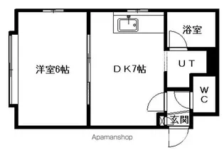 S-court17【105号室】の間取り