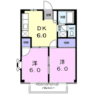 CASA FELIZ【2階】の間取り