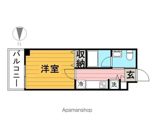 東京都墨田区本所2丁目【マンション】の間取り