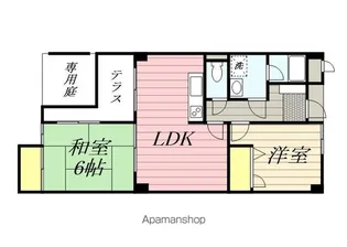 高宮ハウス2【1階】の間取り