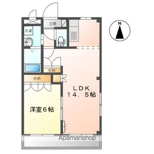 レコルテ【2階】の間取り