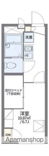 レオパレスイーストピア【1階】の間取り