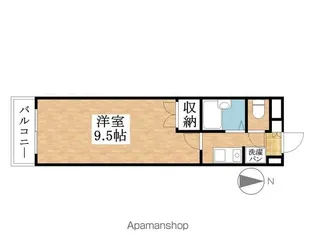セントラルハイツ旭【2階】の間取り