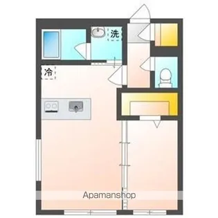カレラ学園前【2階】の間取り