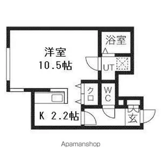 リーベンカーネ【103号室】の間取り