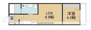 LIEN下迫【204号室】の間取り