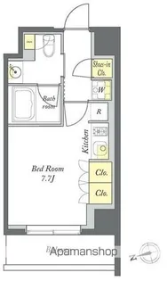 プライムメゾン清澄白河【3階】の間取り