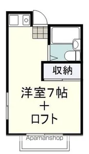 コーポサンフラワー【102号室】の間取り