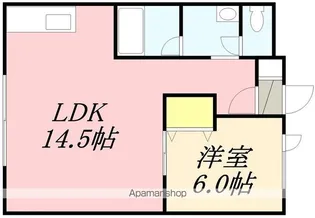 アーバンパレス214【2階】の間取り