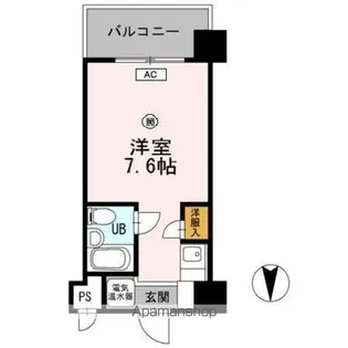 ベルハウス【3階】の間取り