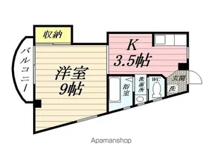 神奈川県横浜市戸塚区秋葉町【マンション】の間取り