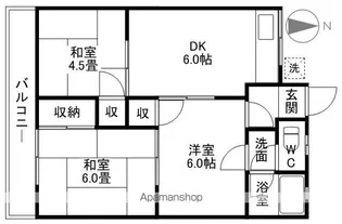 コーポニューリーフ【3階】の間取り