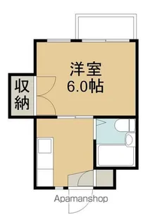 伊藤ビル【403号室】の間取り