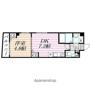 テリアズ港町【1階】の間取り