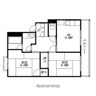 メイプルヒルズ【307号室】の間取り