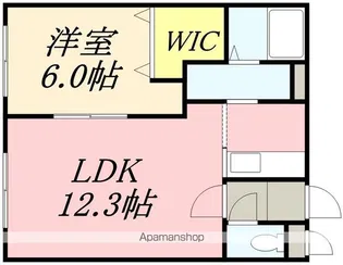 サンスタスィオン【302号室】の間取り