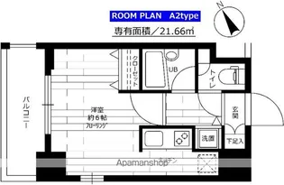 ステージファースト西早稲田【9階】の間取り
