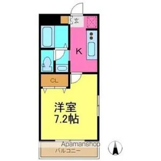 with【2階】の間取り