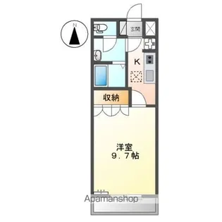 グリーンパークD棟【1階】の間取り
