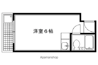 ヴィラベルエポック【202号室】の間取り