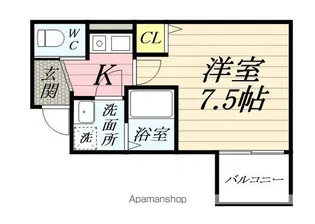 ウェルスフィールド湘南 C棟【1階】の間取り