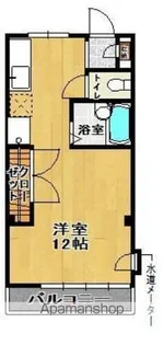 福島県郡山市田村町徳定字下河原【マンション】の間取り