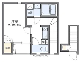 レオネクスト東浅草【2階】の間取り