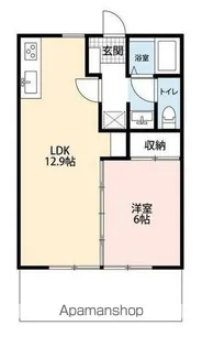 プロスパー【2階】の間取り