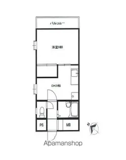 東京都練馬区北町6丁目【マンション】の間取り