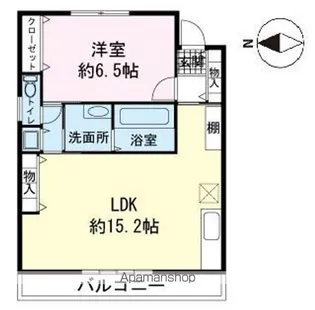 テルツァ上土狩【2階】の間取り