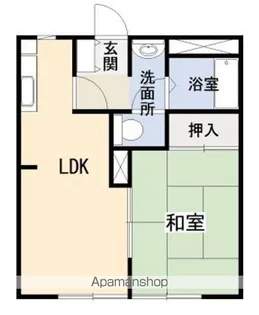 みづほコーポ【1階】の間取り