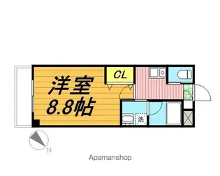 ライフ我孫子【706号室】の間取り