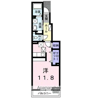 プリムローズ【1階】の間取り