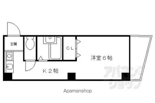 MAISON DE N【207号室】の間取り