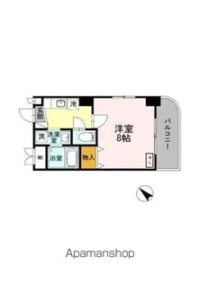東京都中野区東中野4丁目【マンション】の間取り