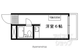カリヤハウス【301号室】の間取り
