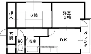 エルベ横堤【3階】の間取り