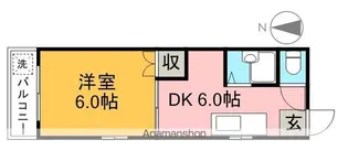 藤本商事第三ビル【4階】の間取り