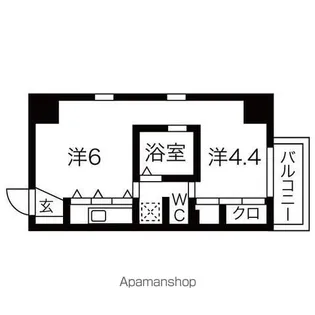 ラ・シュシュ覚王山【8階】の間取り