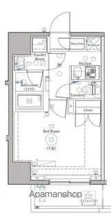 DIPS上野NORTH【2階】の間取り