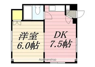 サニープレイスふるや【4階】の間取り
